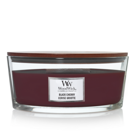black cherry ellipse candle