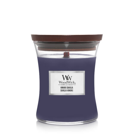 hinoki dahlia medium candle