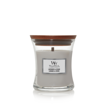 lavender & cedar mini candle