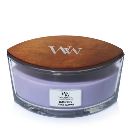 lavender spa ellipse candle