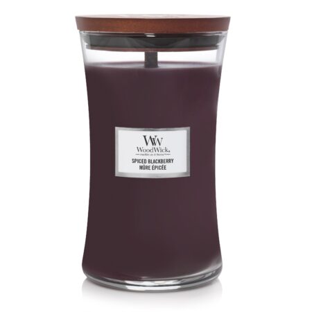 spiced blackberry large candle