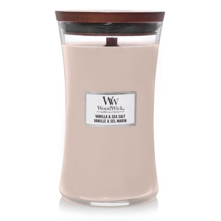 vanilla & sea salt large candle