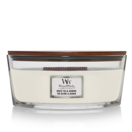 white tea en jasmine ellipse candle