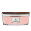 pressed blooms & patchouli ellipse candle