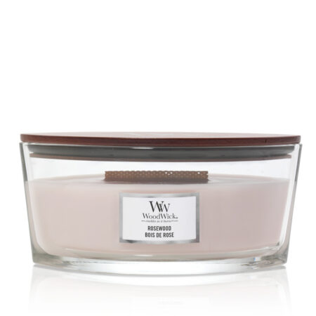 rosewood ellipse candle