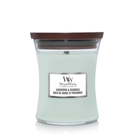 sagewood & seagrass medium candle