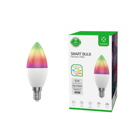 R9075 Slimme WiFi E14 lamp