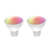 Slimme GU10 spot 2-pack