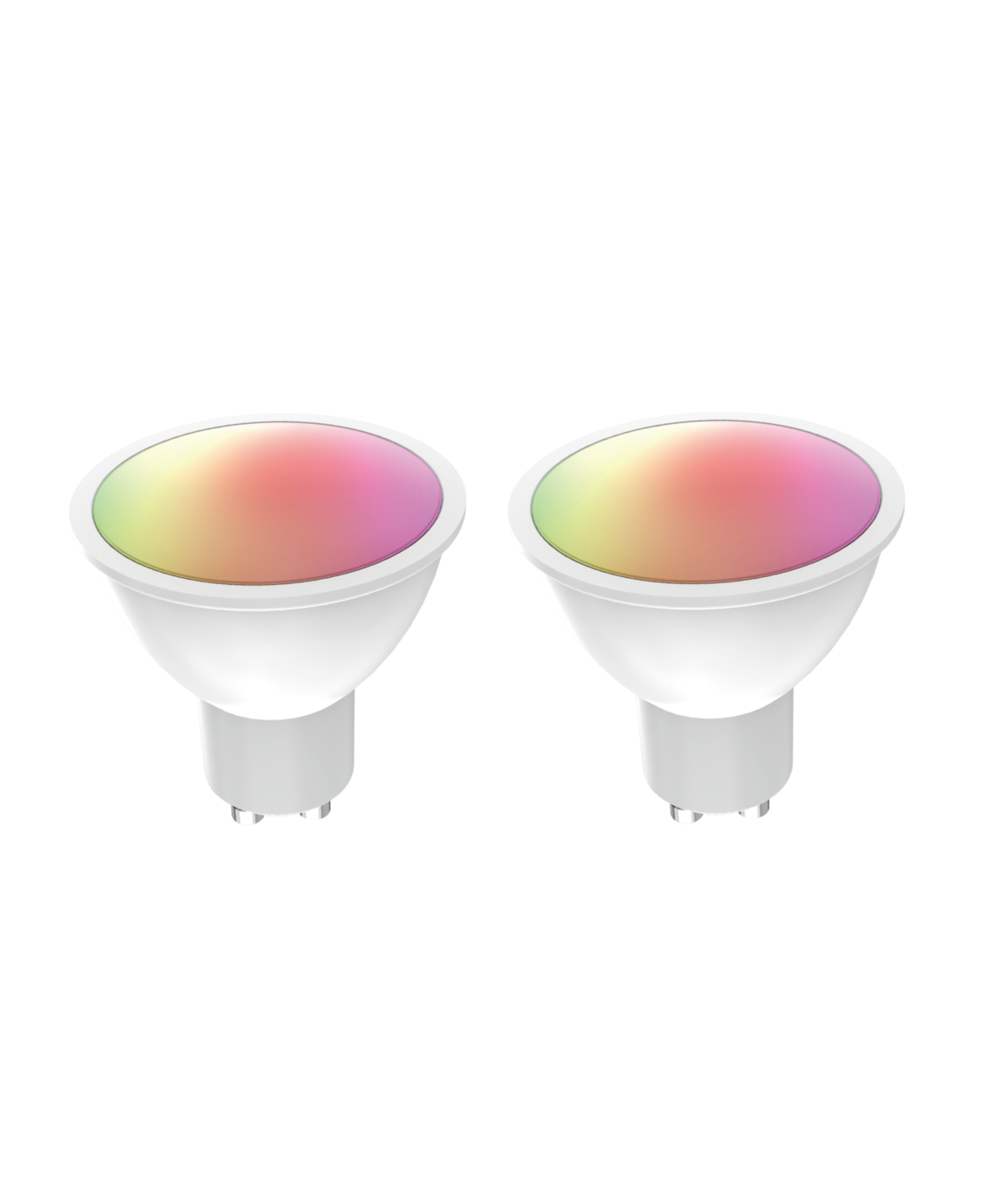 Slimme GU10 spot 2-pack