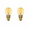 Slimme filament E27 lamp 2-pack