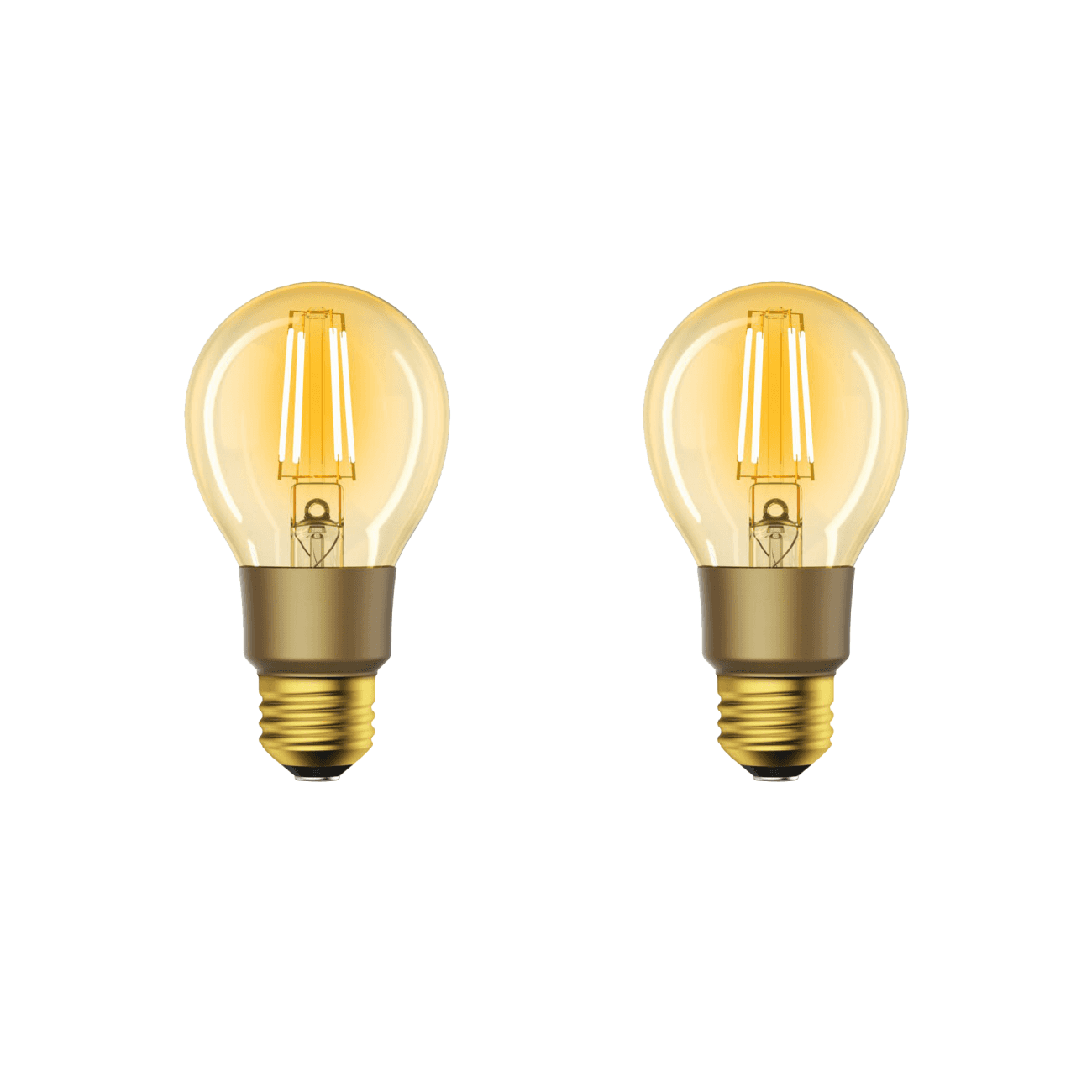 Slimme filament E27 lamp 2-pack