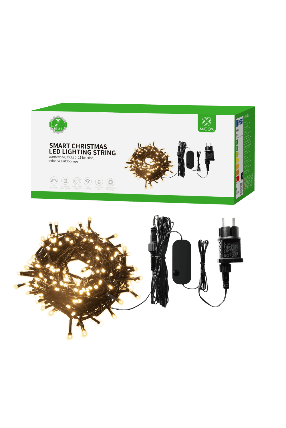 slimme Kerstverlichting 20m