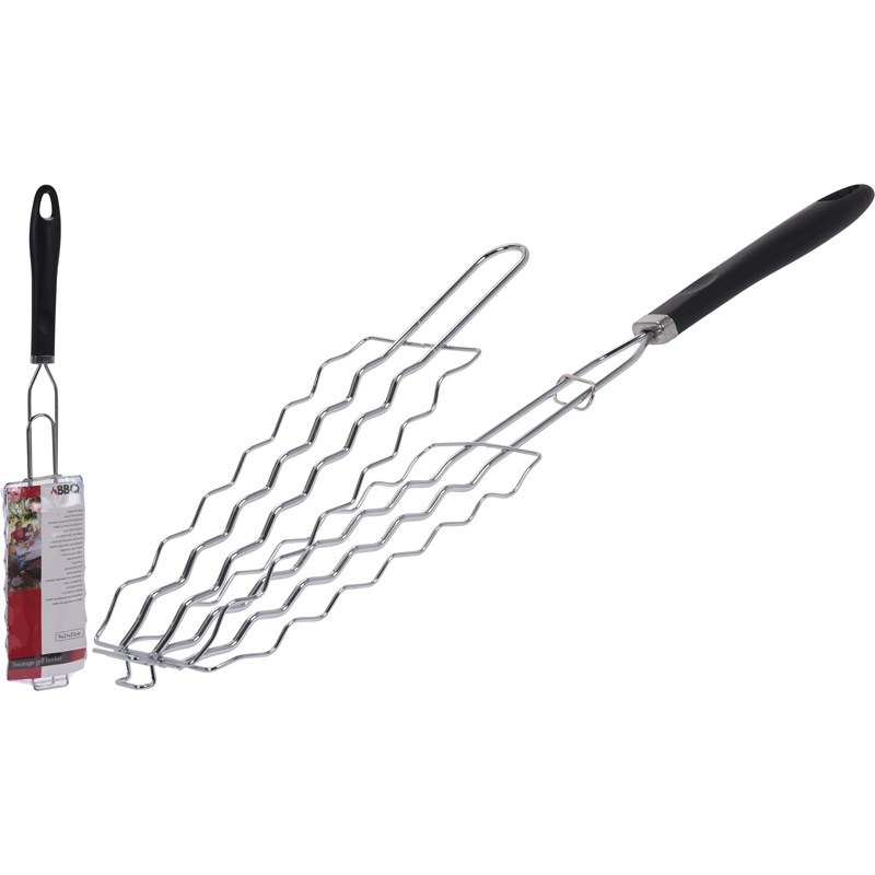 Worsten grill chrome zwart babecue | BBQ