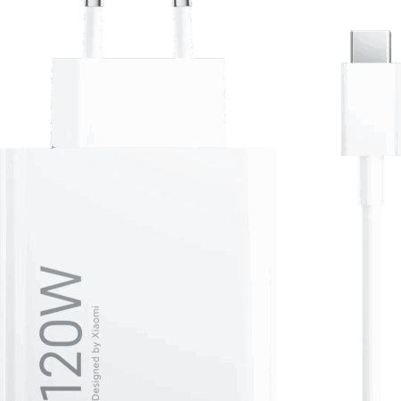 Xiaomi Hypercharge Power Delivery Oplader 120W + Usb A naar Usb C Kabel (1m) Wit
