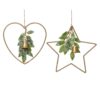 Xmas figuur ijzer naturel hoogte 29cm |