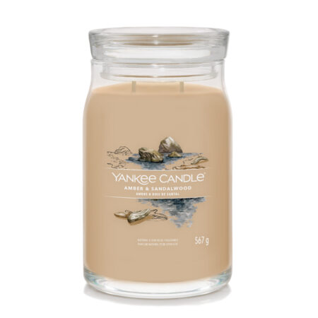 amber & sandalwood signature large jar