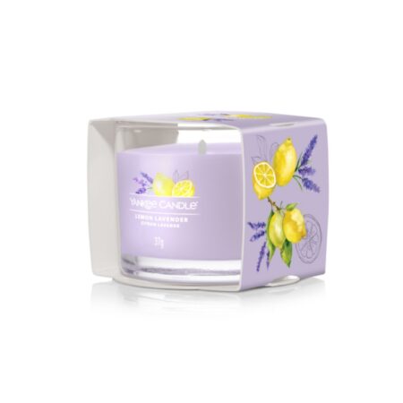 lemon lavender filled votive
