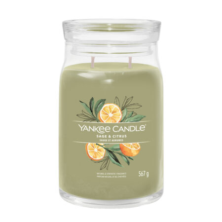 sage en citrus signature large jar