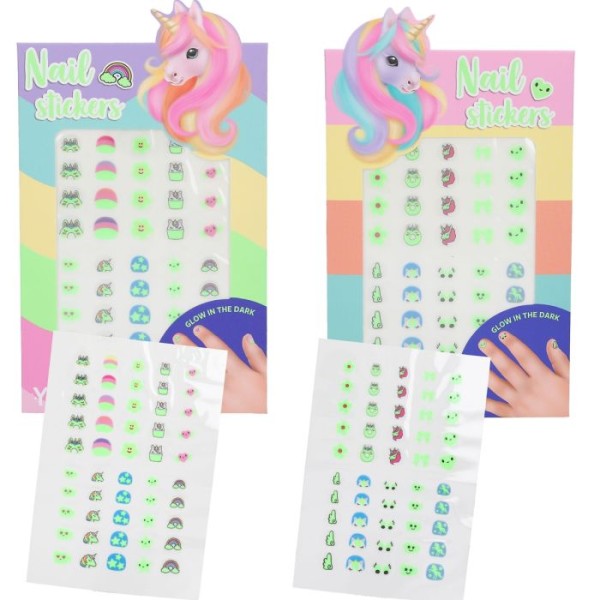 Ylvi Nagelstickers Glow In The Dark | Depesche