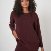 Zachte lamswollen sweater met relaxte pasvorm