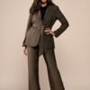 Zaylee Lurex Blazer Bruin