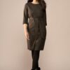 Ziana Lurex Jurk Bruin