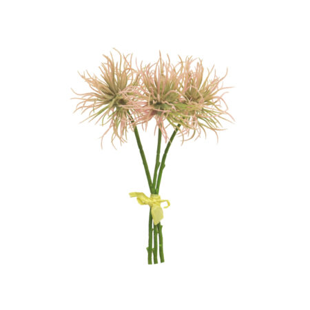 Zijde "Xanthium bundel" roze 31xcm