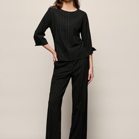 Zion Top Zwart / Wit