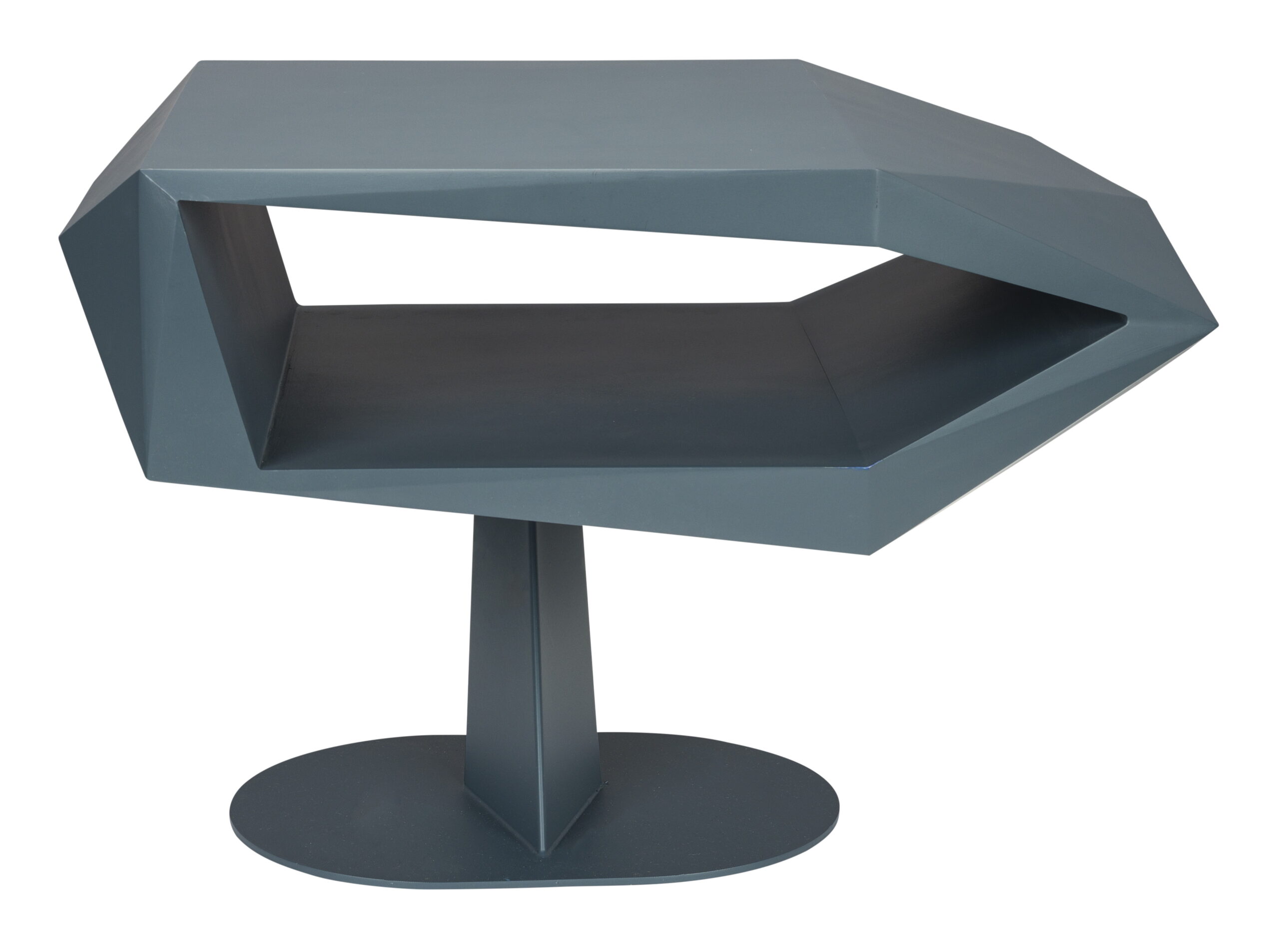 Zuiver Bijzettafel 'North' Resin en staal