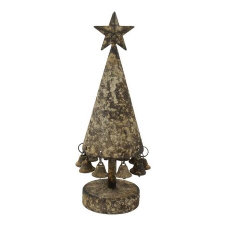 everlands kunstkerstboom Aspen roest metaal H25cm | Countryfield
