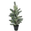 everlands kunstkerstboom groenglitter kunststof H62cm | Countryfield