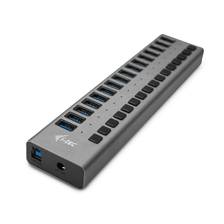 16 poorts USB hub + 60w adapter