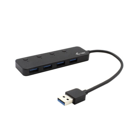 4 poorts USB hub + On/Off switch