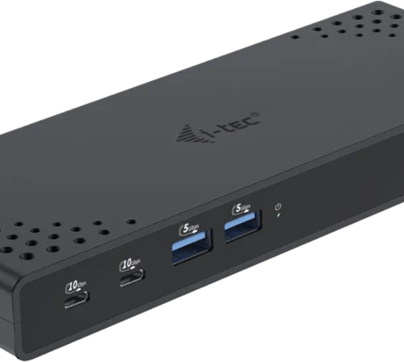 i-tec Usb A/Usb C Dual Display Docking Station 100W