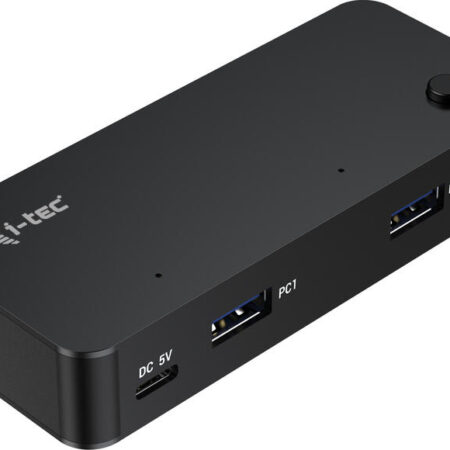 compacte KVM Hub 2x USB-A / 2x USB-C