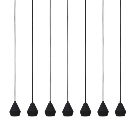 light en living Hanglamp Kalissa zwart