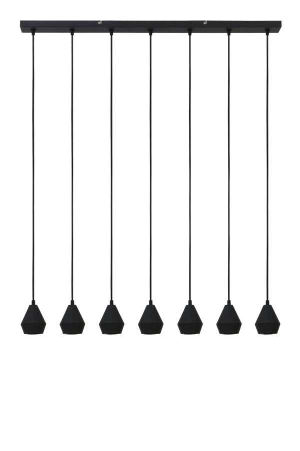 light en living Hanglamp Kalissa zwart
