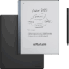 reMarkable 2 met Leren Book Case Leer Zwart