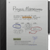 reMarkable Paper Pro met Book Case Leer Zwart