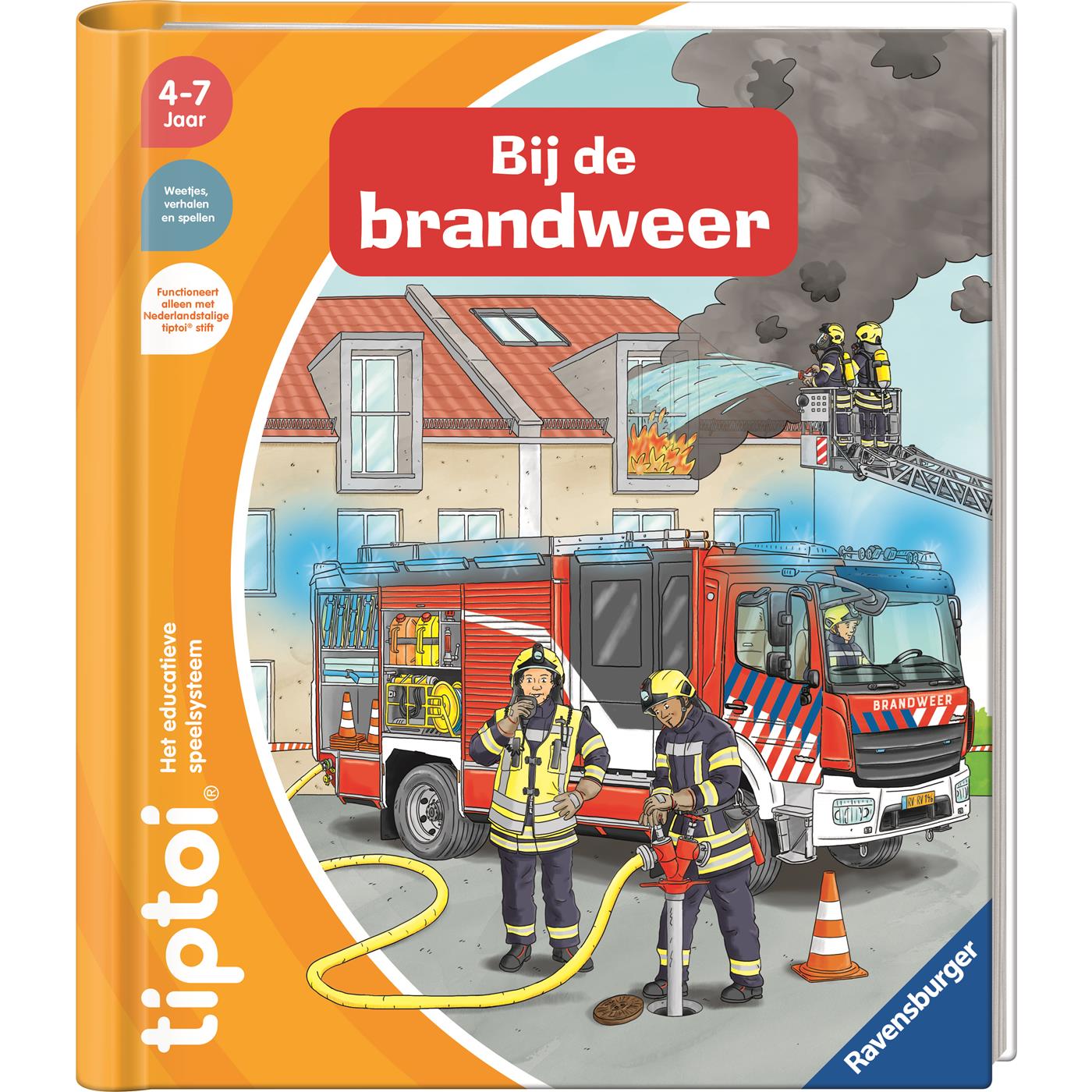 tiptoi® boek Bij de brandweer | Ravensburger