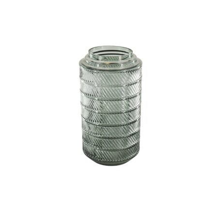 vaas patroon glas smokey