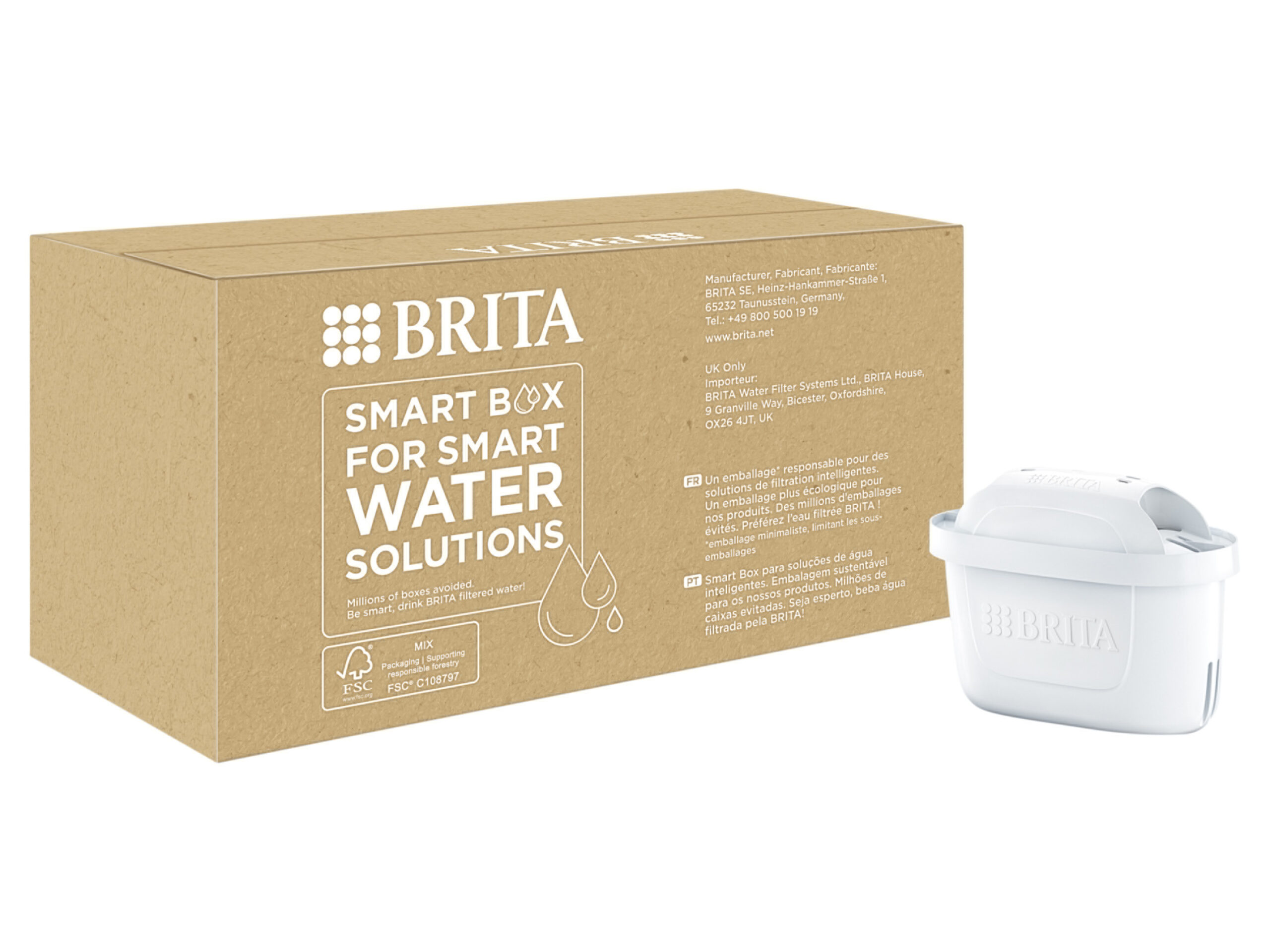 Set van 6 waterfilters Pure Performance Pack Maxtra Pro