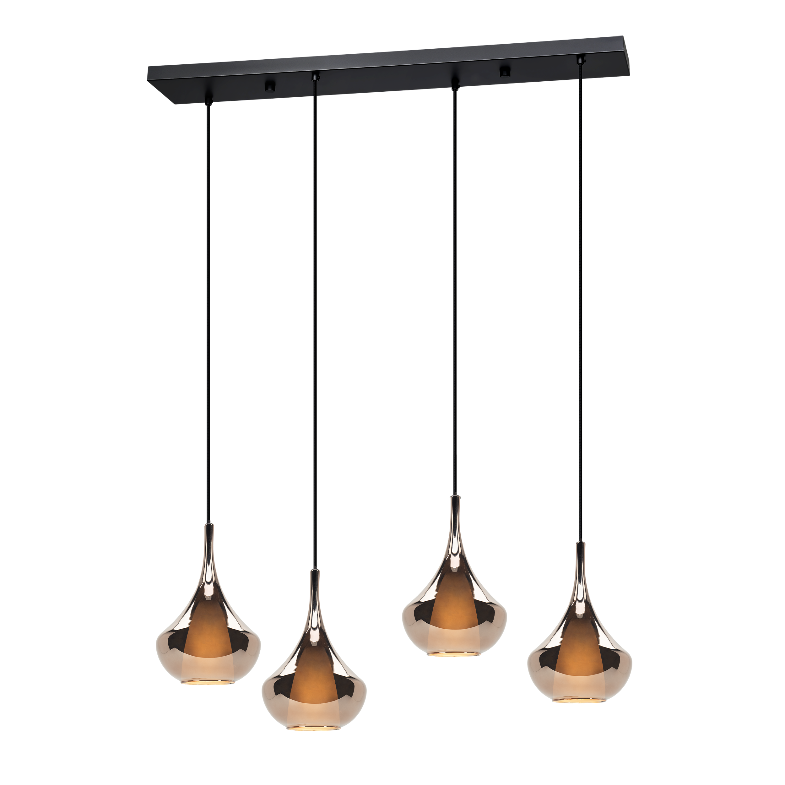 Hanglamp Almoster zwart/koper