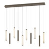 Hanglamp Clares brons 10 lichts