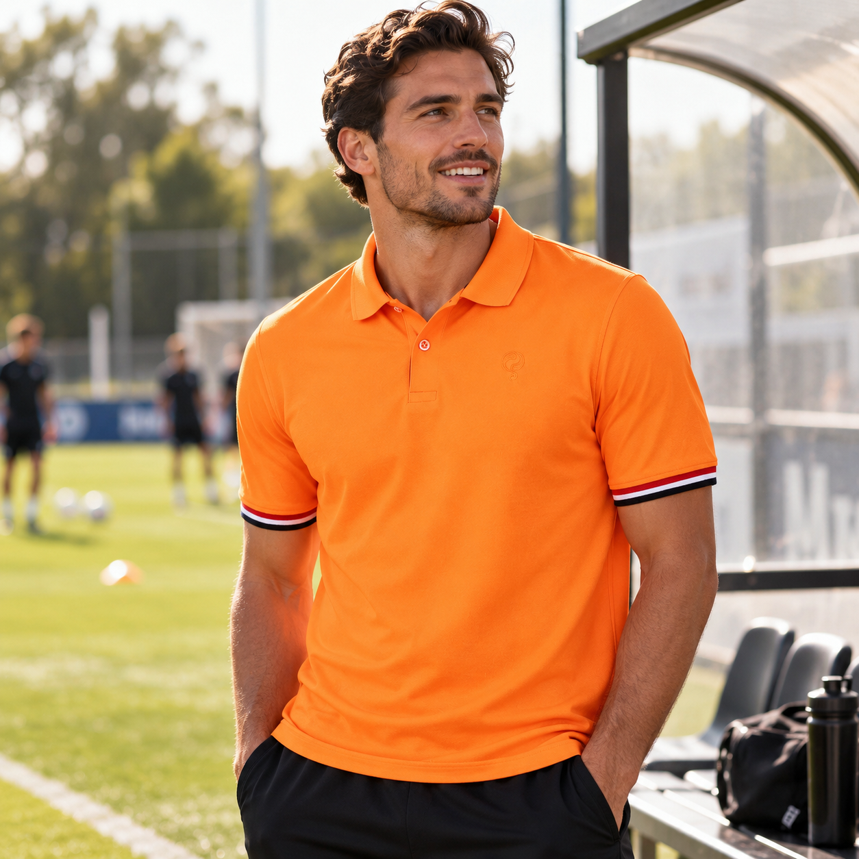 Heren Polo Matchplay | Fris Oranje