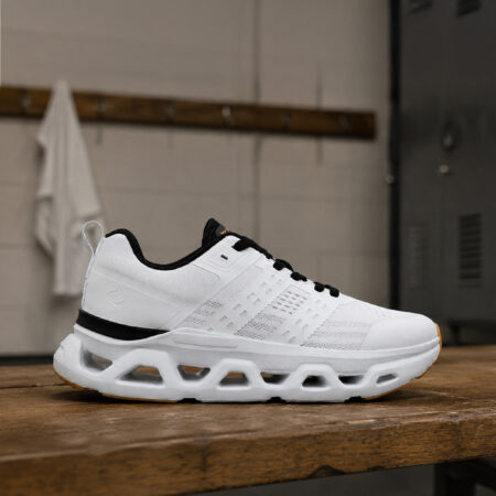 Heren Sneaker Holten | Wit/ Zwart/ Oranje