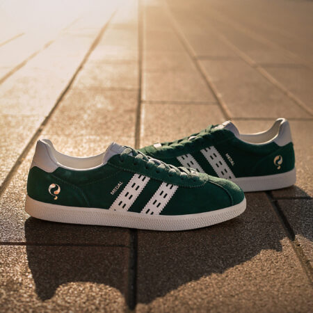 Heren Sneaker Medal | Hardgroen/Wit