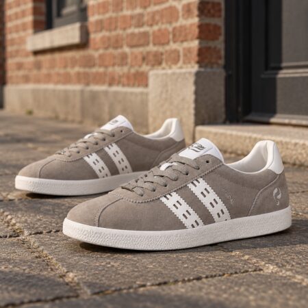 Heren Sneaker Medal | Lichtgrijs/Wit