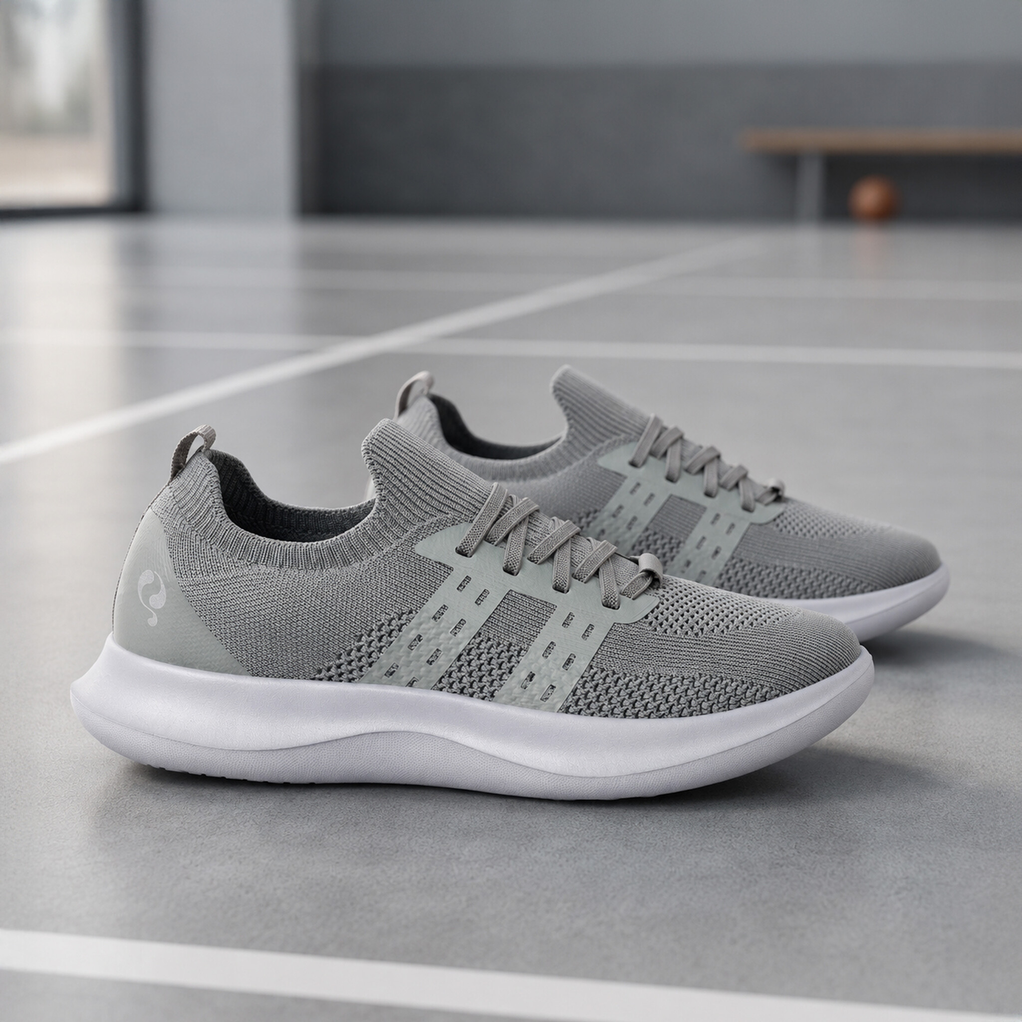 Heren Sneaker Nuenen | Lichtgrijs
