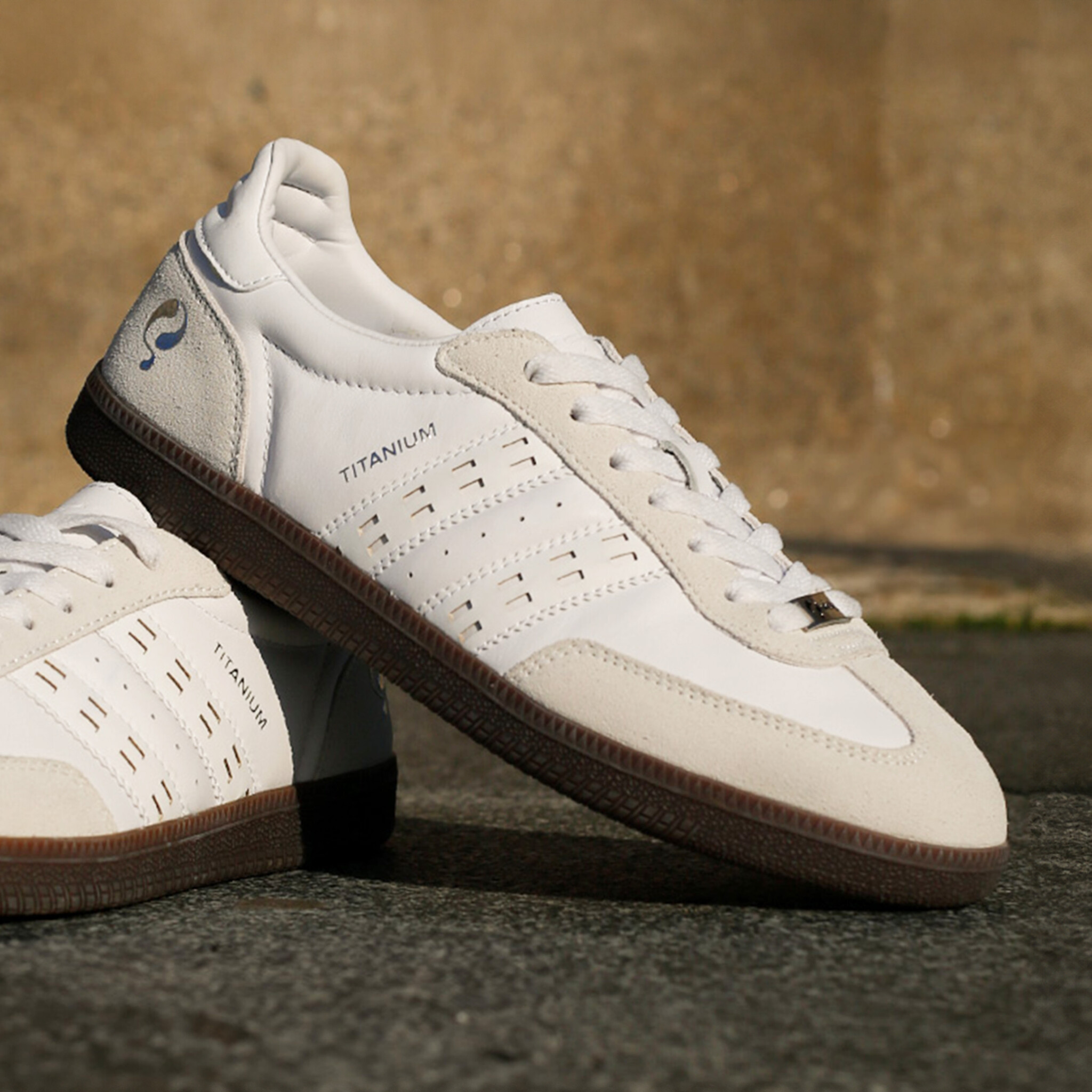 Heren Sneaker Titanium | Wit/Wit